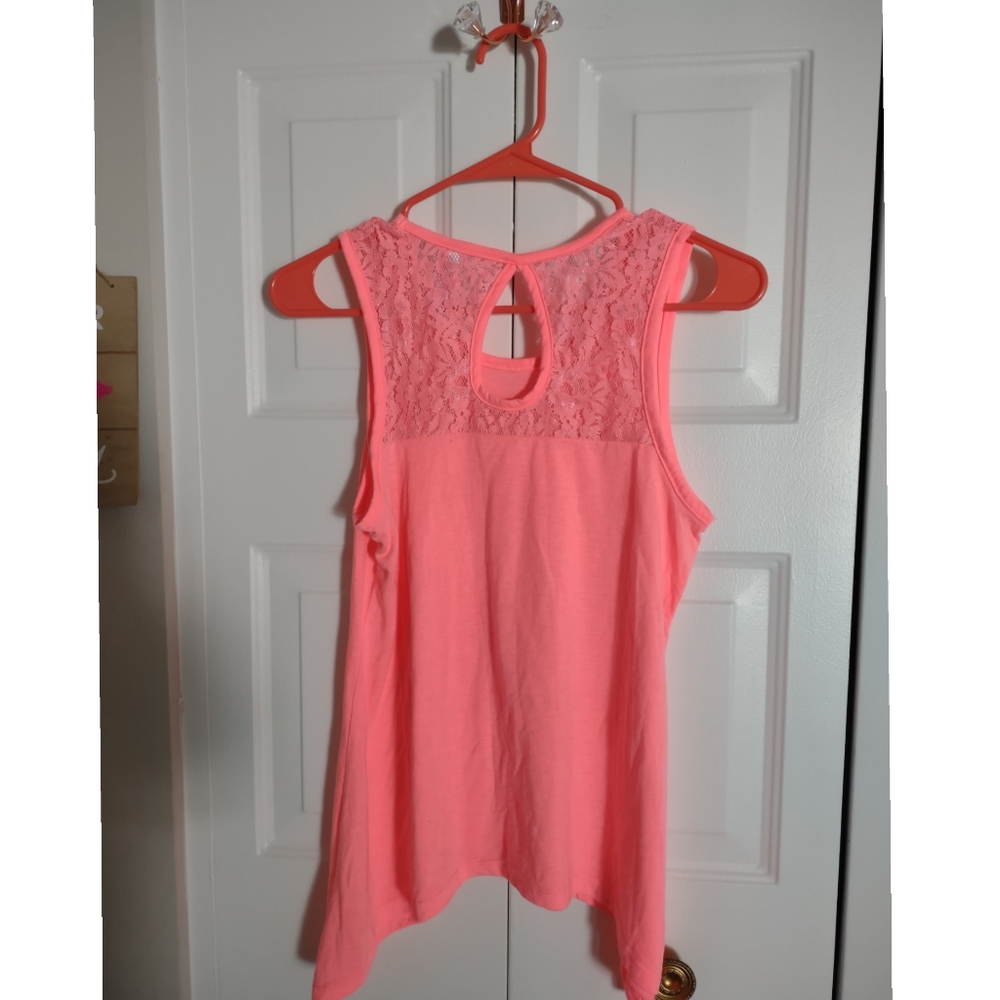 Hot Pink Hamsa Design Tank Small - Picture 2 of 2